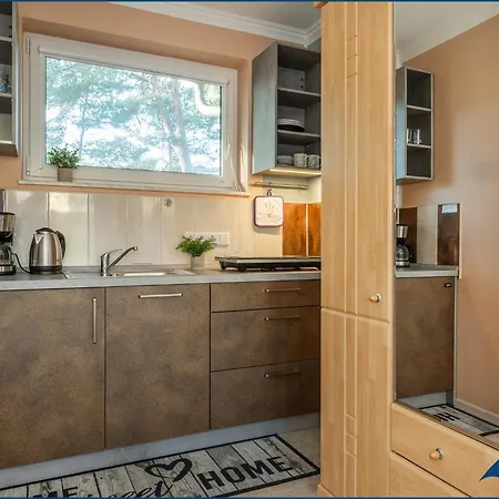 Apartmán Haus Kiefernduene Balkonstudio Rechts *