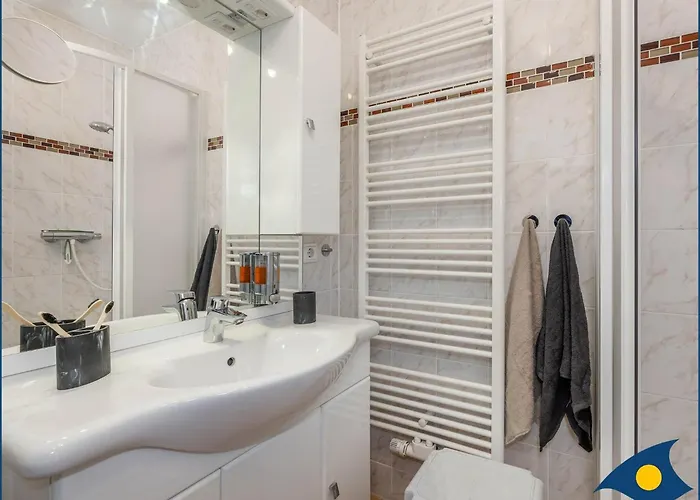 아파트 Haus Kiefernduene Balkonstudio Rechts