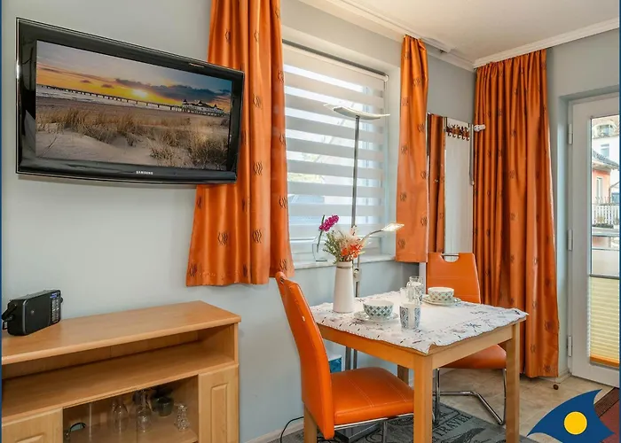 Haus Kiefernduene Balkonstudio Rechts 아파트 제바트헤링스도르프